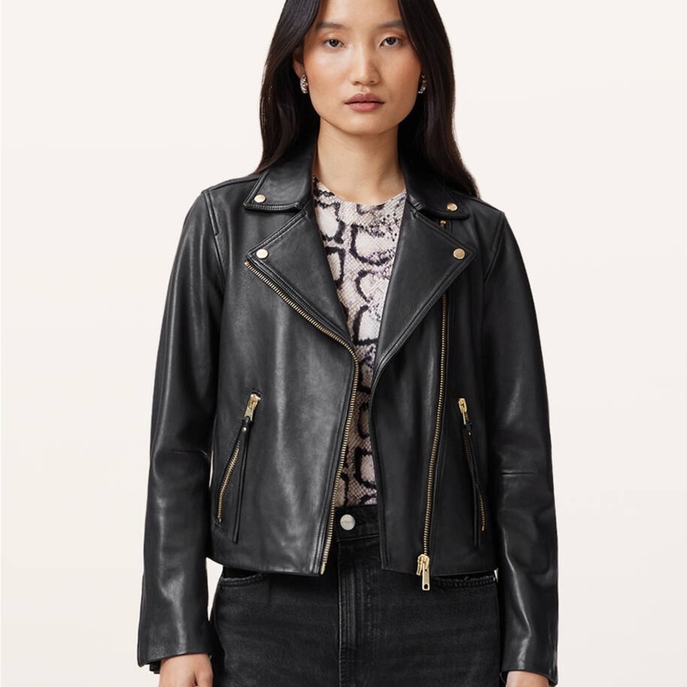 Dalby leather jacket